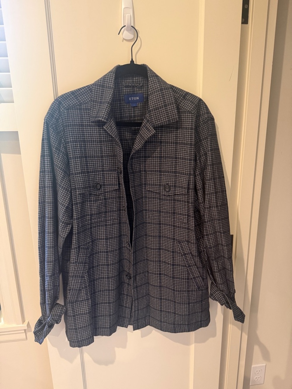 Eton four pocket shirt jacket